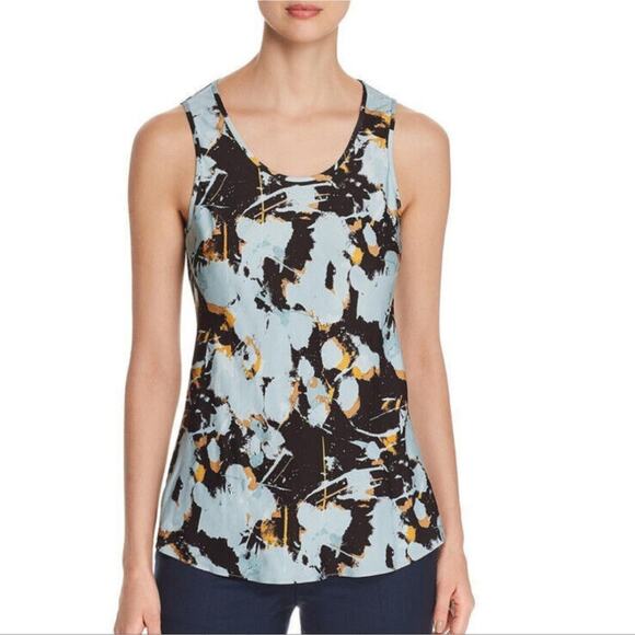 Hugo Boss Inolea abstract print Stretch Camisole Bias Cut size 14 - Picture 1 of 7